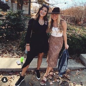 Black game day dress